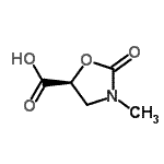 CAS#: 107717-00-0， (5S)-3-Methyl-2-Oxo-1,3-Oxazolidine-5-Carboxylic Acid
