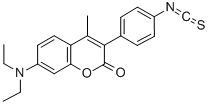 CAS#: 107743-39-5， 7-Diethylamino-3-(4-Isothiocyanatophenyl)-4-Methylchromen-2-One