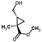 CAS#: 107805-14-1， Methyl (1R,2R)-2-(Hydroxymethyl)-1-Methylcyclopropanecarboxylate