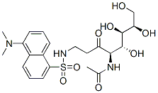 CAS#: 107902-97-6， N-[(2S,3R,4R,5R,6R)-2-[2-[(5-Dimethylaminonaphthalen-1-Yl)Sulfonylamino]Ethoxy]-4,5-Dihydroxy-6-(Hydroxymethyl)Oxan-3-Yl]Acetamide