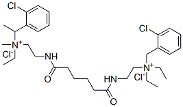 CAS#: 108021-63-2， (2-Chlorophenyl)Methyl-[2-[[6-[2-[(2-Chlorophenyl)Methyl-Diethylazaniumyl]Ethylamino]-6-Oxohexanoyl]Amino]Ethyl]-Diethylazanium Dichloride