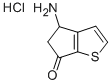 structure of CAS# 108046-16-8, [(4S)-6-Oxo-4,5-Dihydrocyclopenta[b]Thiophen-4-Yl]Azanium;[(4S)-6-Oxo-4,5-Dihydrocyclopenta[B]Thiophen-4-Yl]Ammonium;[(4S)-6-Keto-4,5-Dihydrocyclopenta[B]Thiophen-4-Yl]Ammonium;Zinc01650892