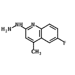 CAS#: 108099-80-5， 6-Fluoro-2-Hydrazino-4-Methylquinoline