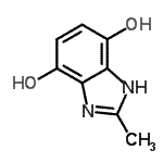 CAS#: 108129-32-4， 2-Methyl-1H-Benzimidazole-4,7-Diol