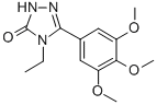 CAS#: 108132-90-7， 4-Ethyl-5-(3,4,5-Trimethoxyphenyl)-2H-1,2,4-Triazol-3-One