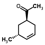 CAS#: 108186-52-3， 1-[(1S,5R)-5-Methyl-3-Cyclohexen-1-Yl]Ethanone
