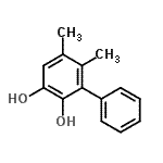 CAS#: 108272-57-7， 5,6-Dimethyl-2,3-Biphenyldiol