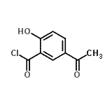 CAS#: 108295-15-4， 5-Acetyl-2-Hydroxybenzoyl Chloride