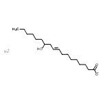 CAS#: 108321-51-3， Sodium (9E)-12-Hydroxy-9-Octadecenoate