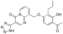 CAS#: 108427-72-1， 9-[(4-Acetyl-3-Hydroxy-2-Propylphenoxy)Methyl]-3-(2H-Tetrazol-5-Yl)Pyrido[2,1-b]Pyrimidin-4-One