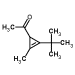 CAS#: 108439-12-9， 1-[2-Methyl-3-(2-Methyl-2-Propanyl)-2-Cyclopropen-1-Yl]Ethanone