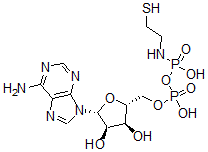 CAS#: 108490-60-4， [[(2R,3S,4R,5R)-5-(6-Aminopurin-9-Yl)-3,4-Dihydroxyoxolan-2-Yl]Methoxy-Hydroxyphosphoryl]Oxy-N-(2-Sulfanylethyl)Phosphonamidic Acid
