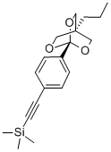 CAS#: 108613-97-4， Trimethyl-[2-[4-(1-Propyl-3,5,8-Trioxabicyclo[2.2.2]Octan-4-Yl)Phenyl]Ethynyl]Silane