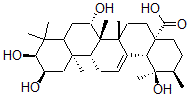 CAS#: 108657-25-6， 2,3,7,19-Tetrahydroxyurs-12-en-28-oic acid