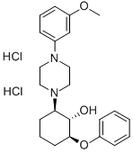 CAS#: 108661-81-0， (1R,2S,6R)-2-[4-(3-Methoxyphenyl)Piperazin-1-Yl]-6-Phenoxycyclohexan-1-Ol Dihydrochloride