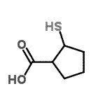 CAS#: 108744-13-4， 2-Sulfanylcyclopentanecarboxylic Acid