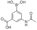 structure of CAS# 108749-15-1, 3-Acetamido-5-Borono-Benzoic Acid;3-Acetamido-5-Carboxybenzeneboronic Acid 98%;3-ACETAMIDO-5-CARBOXYBENZENEBORONIC ACID 98;(3-Acetamido-5-Carboxy)Phenylboronic Acid