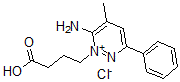 CAS#: 108894-41-3， 4-(6-Amino-5-Methyl-3-Phenylpyridazin-1-Ium-1-Yl)Butanoic Acid Chloride