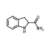 结构式 CAS# 108906-13-4, 2-吲哚啉甲酰胺