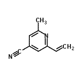 CAS#: 108994-72-5， 2-Methyl-6-Vinylisonicotinonitrile