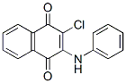 结构式 CAS# 1090-16-0, 2-氯-3-(苯基氨基)萘-1,4-二酮