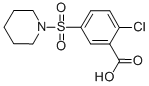 CAS#: 109029-95-0， 2-Chloro-5-Piperidin-1-Ylsulfonylbenzoate