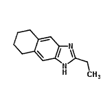 CAS#: 109041-81-8， 2-Ethyl-5,6,7,8-Tetrahydro-1H-Naphtho[2,3-d]Imidazole