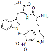 CAS#: 109064-70-2， H-Lysyl-2-(2-Nitrophenylsulfenyl)Tryptophan Methyl Ester