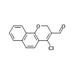 CAS#: 109179-59-1， 4-Chloro-2H-Benzo[h]Chromene-3-Carbaldehyde