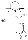 CAS#: 109193-58-0， 1-(2-Methylthiophen-3-Yl)Oxy-3-(2,2,6,6-Tetramethylpiperidin-1-Yl)Propan-2-Ol Hydrochloride