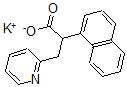 CAS#: 1092-01-9， Potassium 2-Naphthalen-1-Yl-3-Pyridin-2-Ylpropanoate