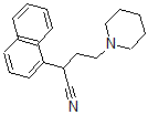 CAS#: 1092-11-1， 2-Naphthalen-1-Yl-4-Piperidin-1-Ylbutanenitrile
