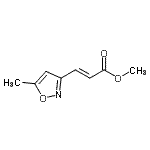 CAS#: 109203-36-3， Methyl (2E)-3-(5-Methyl-1,2-Oxazol-3-Yl)Acrylate