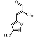 CAS#: 109203-42-1， (2E)-2-Methyl-3-(3-Methyl-1,2-Oxazol-5-Yl)Acrylaldehyde