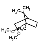 CAS#: 109280-15-1， 2,2-Dimethoxy-1,7,7-Trimethylbicyclo[2.2.1]Heptane