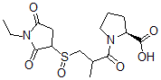 CAS#: 109350-29-0， (2S)-1-[3-(1-Ethyl-2,5-Dioxopyrrolidin-3-Yl)Sulfinyl-2-Methylpropanoyl]Pyrrolidine-2-Carboxylic Acid