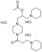 CAS#: 109377-02-8， [1-Piperidin-1-Yl-3-[4-(3-Piperidin-1-Ylpropanoyl)Piperazin-1-Yl]Propan-2-Yl] Acetate Trihydrochloride