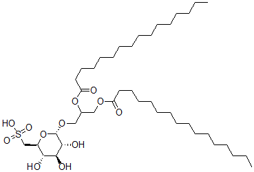 CAS#: 109430-50-4， [(2S,3S,4S,5R,6S)-6-[2,3-Di(Hexadecanoyloxy)Propoxy]-3,4,5-Trihydroxyoxan-2-Yl]Methanesulfonic Acid