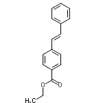 CAS#: 109463-48-1， Ethyl 4-[(E)-2-Phenylvinyl]Benzoate