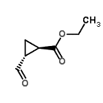 CAS#: 109716-50-9， Ethyl (1R,2R)-2-Formylcyclopropanecarboxylate