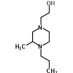 CAS#: 109819-94-5， 2-(3-Methyl-4-Propyl-1-Piperazinyl)Ethanol