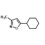 CAS#: 109831-65-4， 5-Cyclohexyl-3-Methyl-1,2-Oxazole
