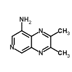 CAS#: 109868-80-6， 2,3-Dimethylpyrido[3,4-b]Pyrazin-8-Amine