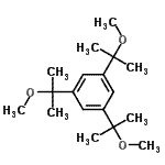 CAS#: 109888-72-4， 1,3,5-Tris(2-Methoxy-2-Propanyl)Benzene