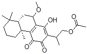 CAS#: 109974-33-6， 2-[(4bS,8aS)-1-Hydroxy-10-Methoxy-4b,8,8-Trimethyl-3,4-Dioxo-5,6,7,8a,9,10-Hexahydrophenanthren-2-Yl]Propyl Acetate