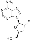 CAS#: 110143-05-0， [(2S,4R,5R)-5-(6-Aminopurin-9-Yl)-4-Fluorooxolan-2-Yl]Methanol