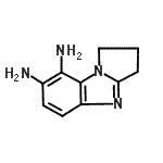 CAS#: 110209-31-9， 2,3-Dihydro-1H-Pyrrolo[1,2-a]Benzimidazole-7,8-Diamine