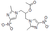 CAS#: 110230-95-0， 1,3-Bis(2-Methyl-4-Nitroimidazol-1-Yl)Propan-2-Yl Acetate