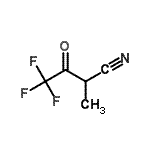 CAS#: 110234-70-3， 4,4,4-Trifluoro-2-Methyl-3-Oxobutanenitrile