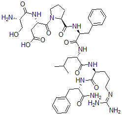 CAS#: 110325-86-5， Seryl-aspartyl-prolyl-phenylalanyl-leucyl-arginyl-phenylalanyl-amide